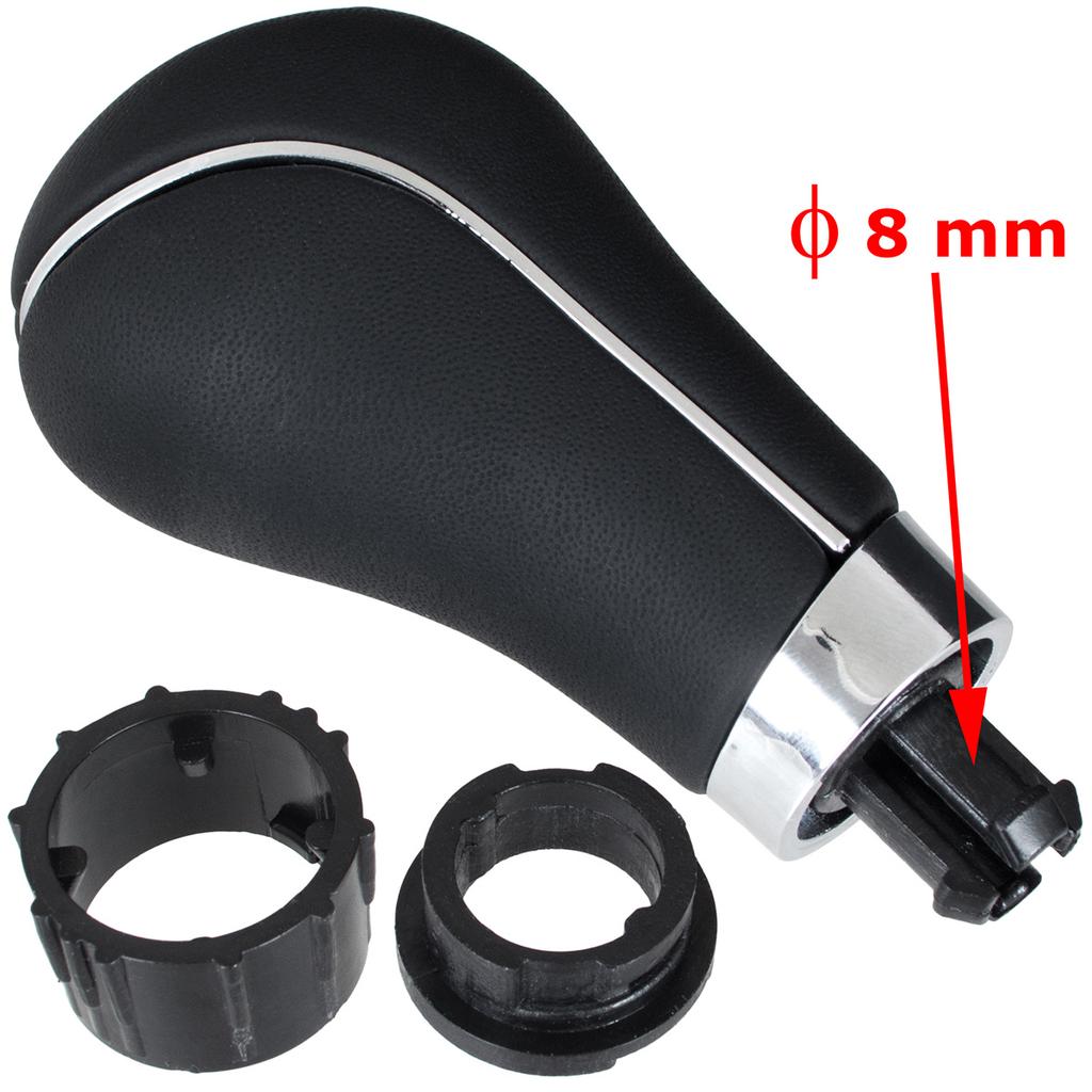 Mercedes S204 C-Class 07-14 Gear Shift Knob BLACK 6 SPEED - 8 Mm