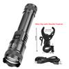 800LM Bicycle Front Light 9Led USB C Rechargeable Smart Sensor Rear Light Waterproof Bright Flashlight Safety Cycling Lights