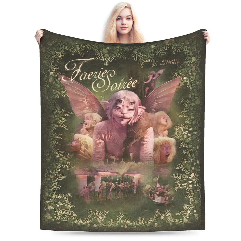 American Singer Melanies Martinezs Blanket Cover Fleece Lightweight Thin Throw Blankets for Bedding Couch Bed Rug