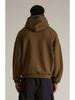 2024FW Essentials Geprägter Schwerer Fleece-Hoodie
