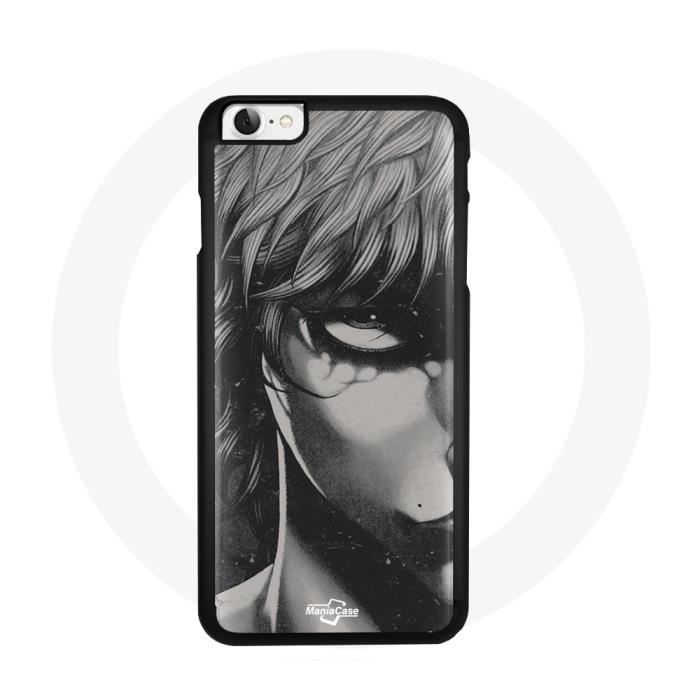 Coque iPhone 8 Plus Baki Half face anime