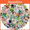 50pcs Minecraft Adhesive Stickers Waterproof Reusable For Suitcase/case/laptop/skateboard