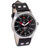 Analog Pilot Watch - EUROtops - Atlas - Red Hands - Black Dial - Quartz Movement