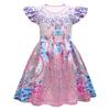 81885 Kids Girls Taylor Swift Colorful A Line Dress