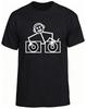 Retro DJ Club Rave House Dance Music Graphic T-Shirt Men's Tee S-5XL