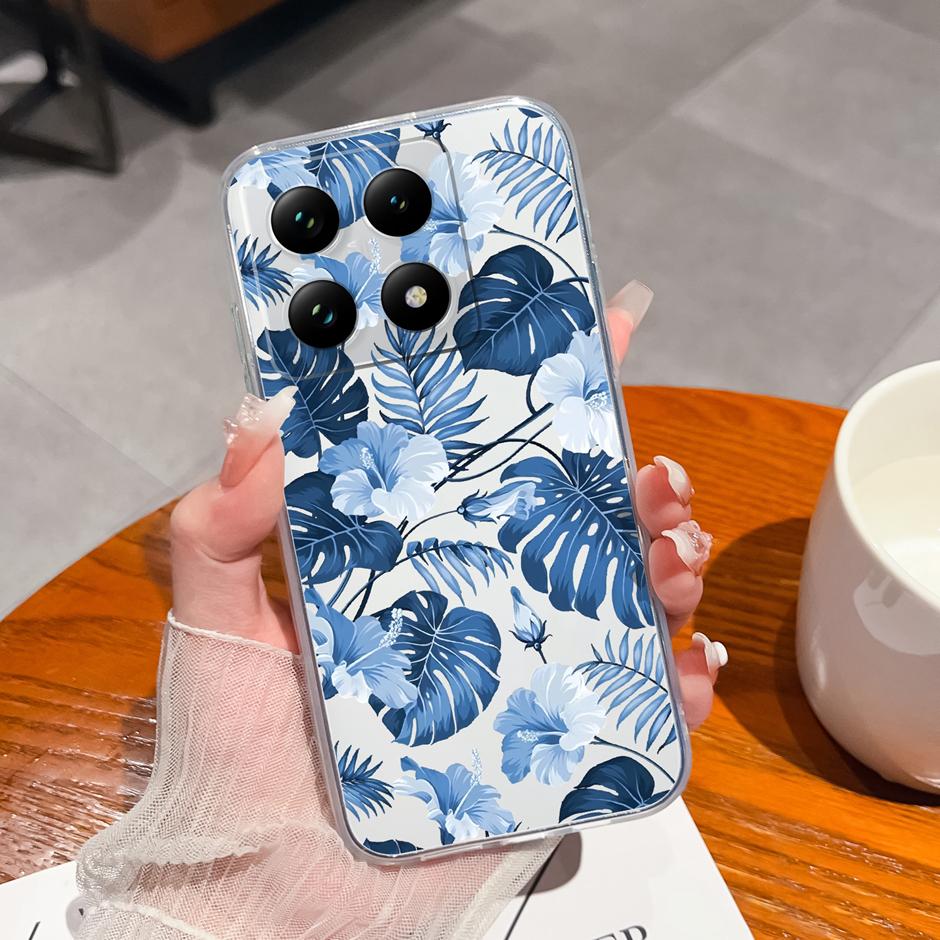 Case For Xiaomi 15T 15T Pro Adorable Astronaut Cat Anti-Fingerprint Fashion Transparent Housing For xiaomi15t 15tpro Protector