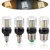 27LEDs E27 E26 E12 E14 Ampoules LED Maïs DC 12V 24V 9W Super Lumineuses Lampes de Table Bureau Spots pour Éclairage Intérieur Maison