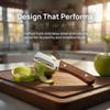 Stainless Steel Peeler with Wooden Handle for Peeling and Slicing Fruits and Vegetables Multi-Function Kitchen-Specific Peeler