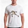 African Dwarf Frog Tshirt Summer Casual Cotton Tee Oversized Streetwear Tops Vintage Graphic Print Loose Fit Short Sleeve
