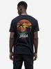 Jigga Wear Surfer Men's Black Short Sleeve T-Shirt XXL