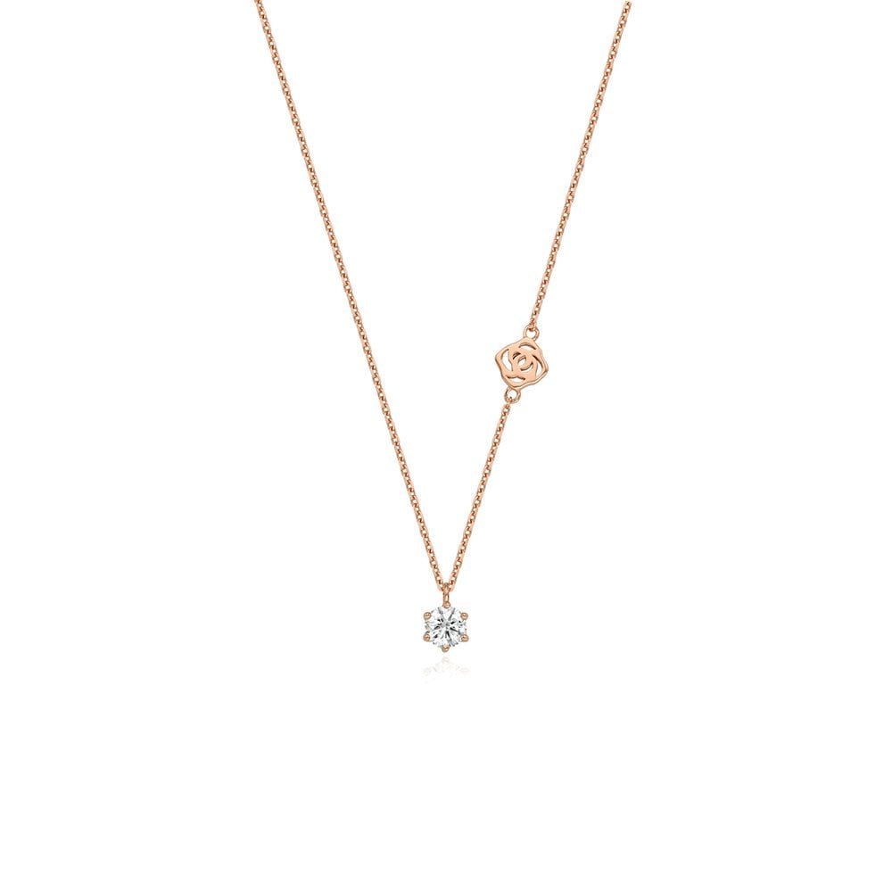 [Rosemont] Silver Necklace Rc0285