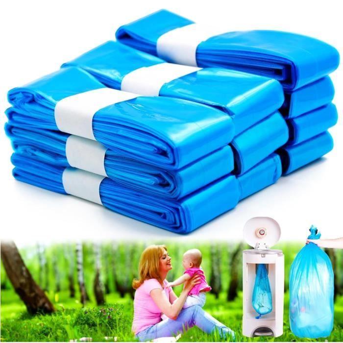 10 Recharges Octogonales,Sac Poubelle Bebe, Recharge De Sac Pour Poubelle à Couches,Recharge Poubelle a Couche Tommee,Sac Couche
