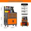 Multifunctional Mobile Tool Cart and Cabinet for Auto Repair and Workshop