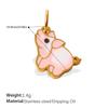 Adorable Animal Charm Series: Cat, Dog & Squirrel Pendants for DIY Bracelets