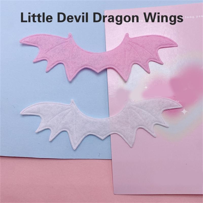 Bangs Hair Clip Felt Bat Wing Hair Barrettes Appliques Lovely Handmade Hair Barrettes Hairstyle Accessories