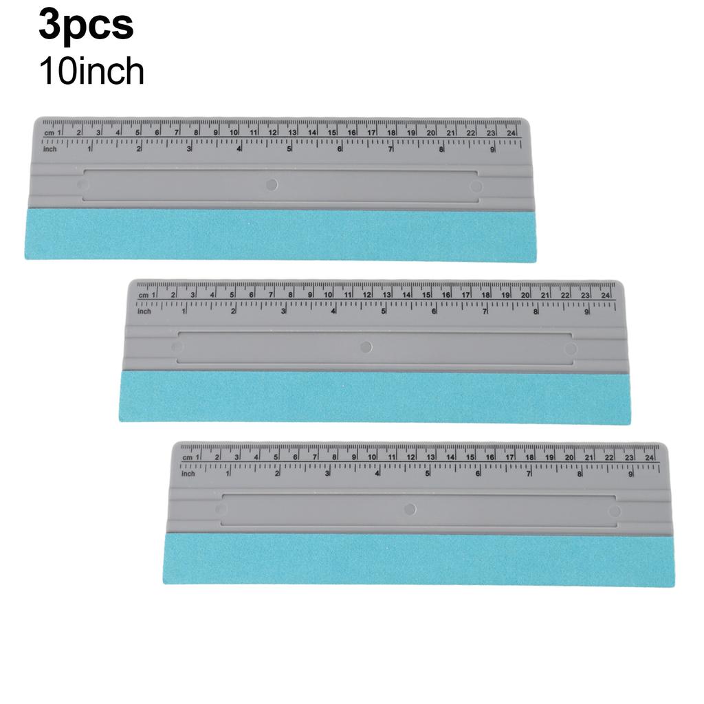 3Pcs Car Window Decal Film DIY Squeegee Window Tinting Tool 14cm 19cm 24cm 29cm Suede Glass Water Wiper Car Accessories
