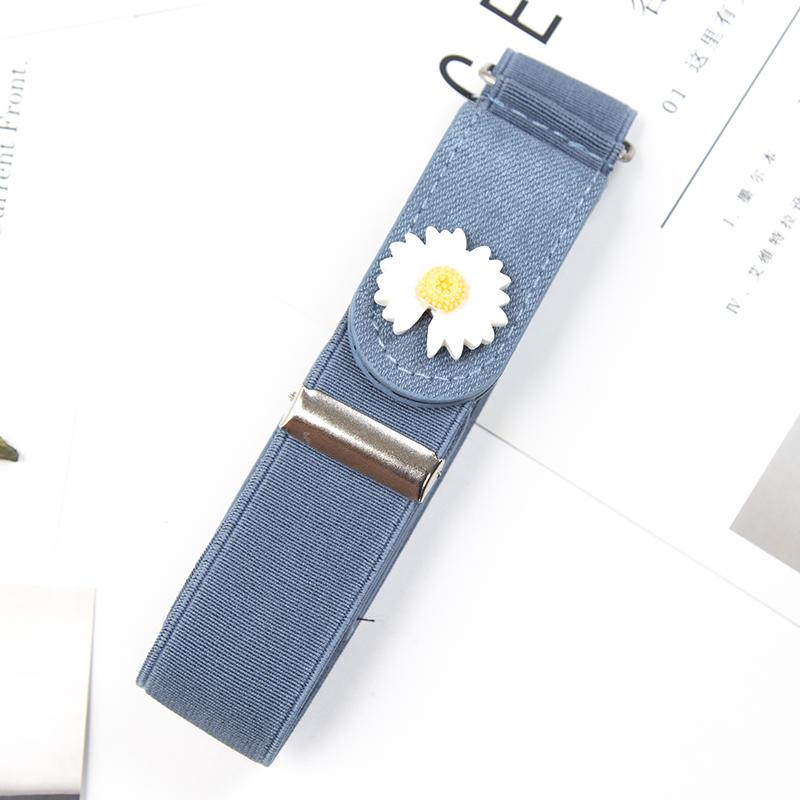 Women Girls Belt Buckle-free Elastic Invisible Belt Jeans Without Buckle Easy Belts Men Stretch No Hassle Belt DropShipping