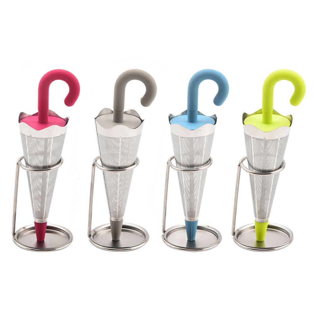 

10pcs Umbrella Shape Tea Infuser for Loose Tea красный