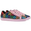 Gucci Wmns Ace Gg Supreme Low 'Psychedelic - Pink' 610086 H2020 1115