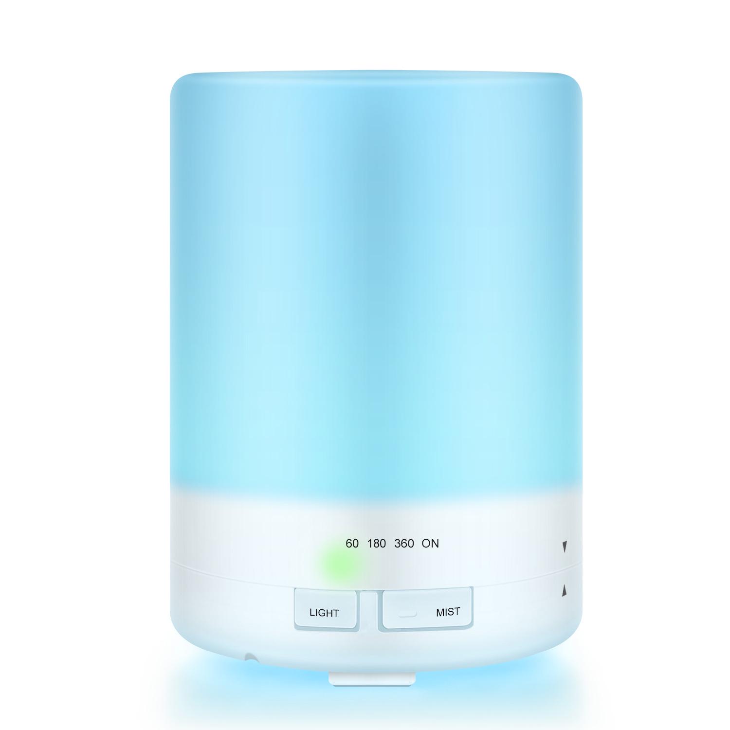 

300 мл Аромадиффузор и увлажнитель с текстурой дерева для эфирных масел CN Plug