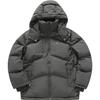 Fila Fusion Eer 1911 Fashion Loose Hooded Warm Down Jacket Unisex Outerwear Black T11U343901F-BK