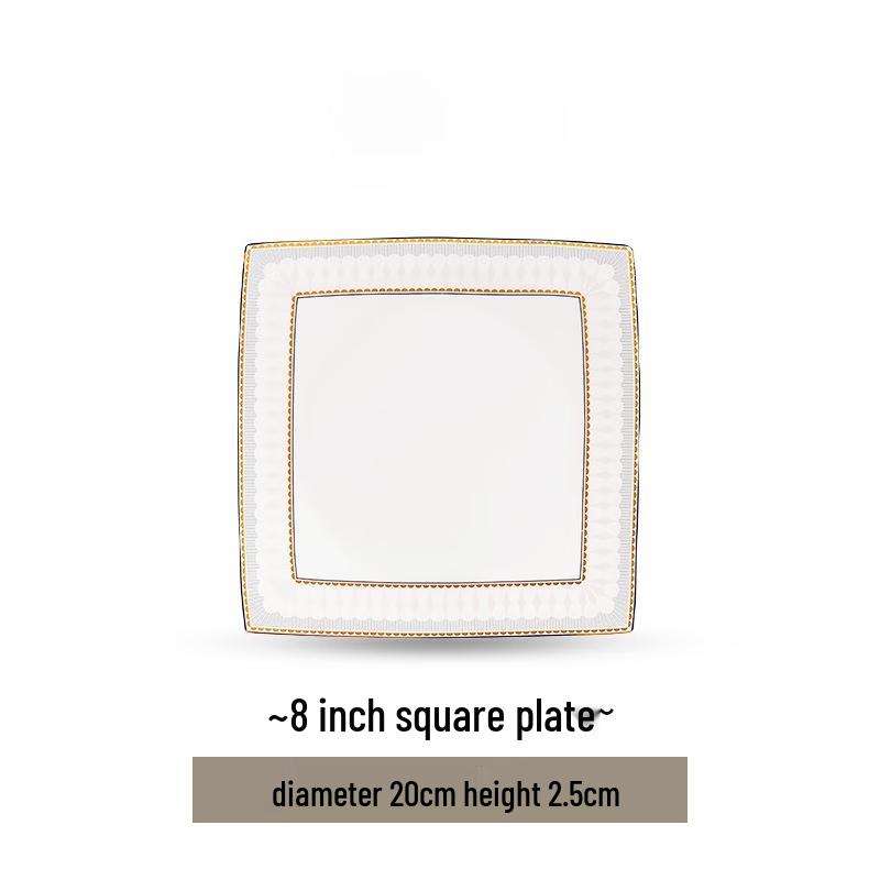 Morder Lanka Light Luxury Ceramic Plate