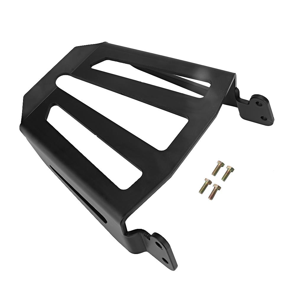 Black Iron Motorcycle Rr Luggage Rack, Good for Series
