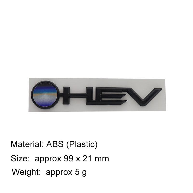 3D Car Styling HEV For car Hood Fender trunk Rear Bonnet Nameplate Decal Emblem Badge Sticker
