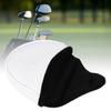 PU Leather Greeting Pine Semicircular Waterproof Magnetic Buckle Golf Putter Head Cover Club Headcovers AccessoryWhite