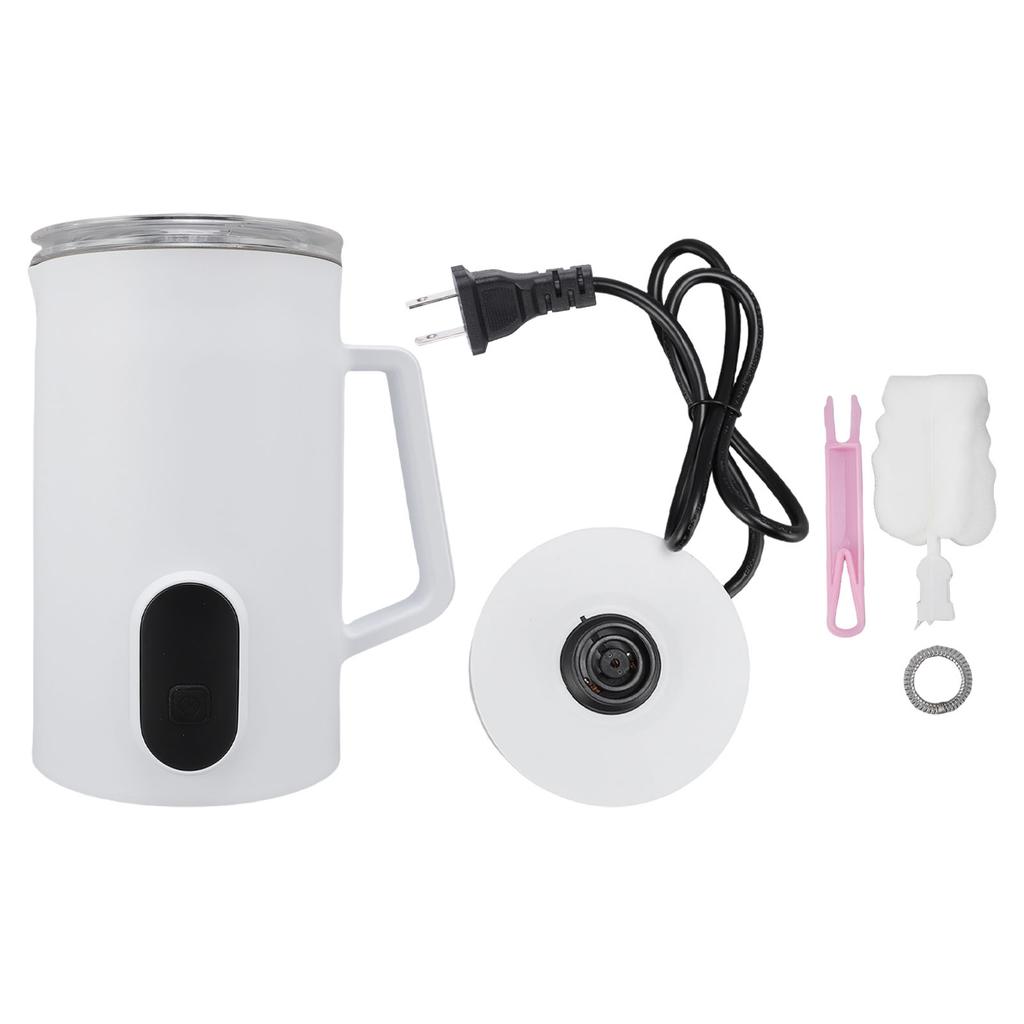 4 In 1 Milk Frother and Steamer Automatic Warm and Cold Milk Foamer for Coffee Latte Cappuccino Hot