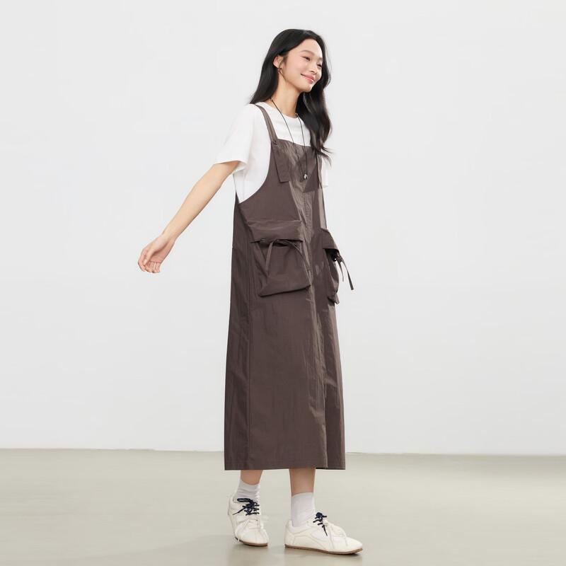 Elva  Island Summer Loose Sleeveless Workwear Long Dress XS