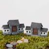 New 2PCS Ancient City Gate Chinese Archway Succulent Basin Decoration Accessories Moss Micro Landscape Ecological Bottle Decoration