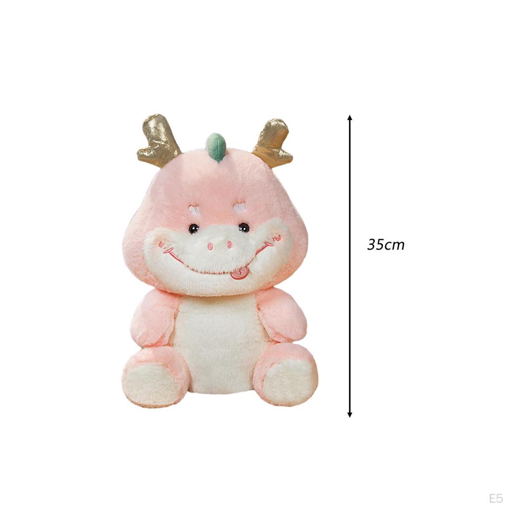 Dragon Year Mascots Doll Plush Toy for Chinese Decoration Spring Festival