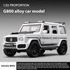 1/22 Scale Metal Diecast Brabus G800 Toy Cars Models Rubber Tires SUV Vehicles Toys 6 Doors Opened Off-road Collection Model Boys Gifts