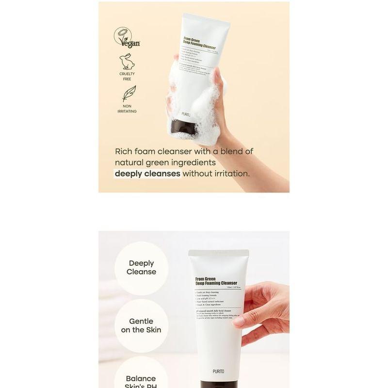 Purito SEOUL - From Green Deep Foaming Cleanser