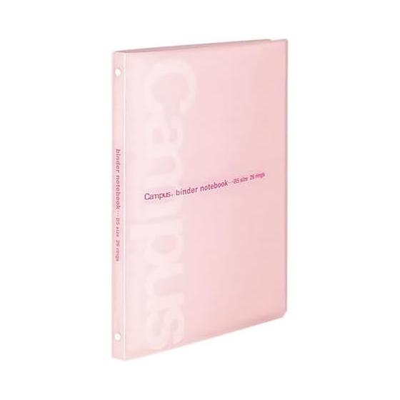 Папка-регистратор KOKUYO Loose Leaf Binder Campus Slim B5 26 отверстий до 30 листов розовая Lu-P733P