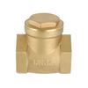 1-1/4" NPT Brass Water Oil Gas Swing Check Valve Threaded Plumbing Fitting