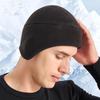 Fleece Earmuff Beanie Winter Hat Winter Long Beanie DD-12867