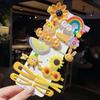 Hello Kitty 15-Piece Hair Clip Set – Cute Japanese Cartoon Hair Accessories