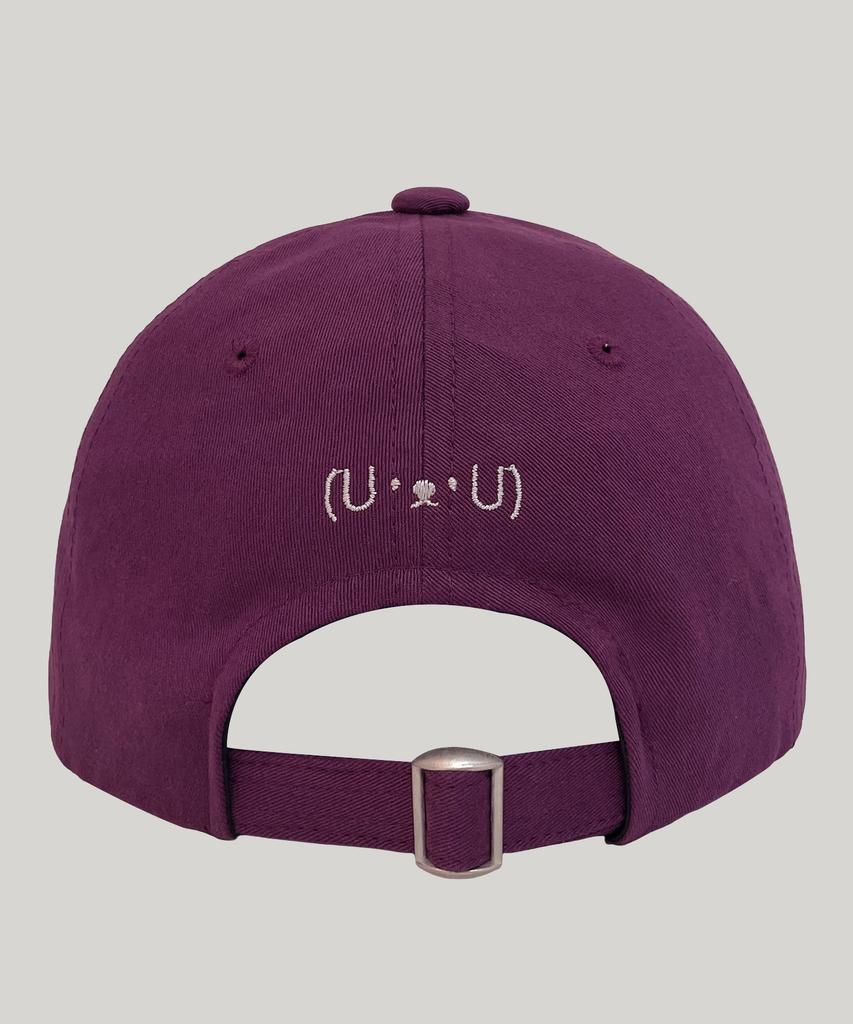 Maugeu Burn Wash Wide Ball Cap Navy