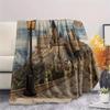 1 Stück Flanelldecke mit Cartoon-Druck, Hohe Qualität, Bequem für alle Jahreszeiten, Heimdekoration, Wärme und Komfort, Perfekt als Weihnachts- oder Geburtstagsgeschenk