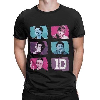 One Directions Cotton T Shirt for Men Summer Streetwear T Shirts O Neck Novelty Tees Plus Size Loose Tops