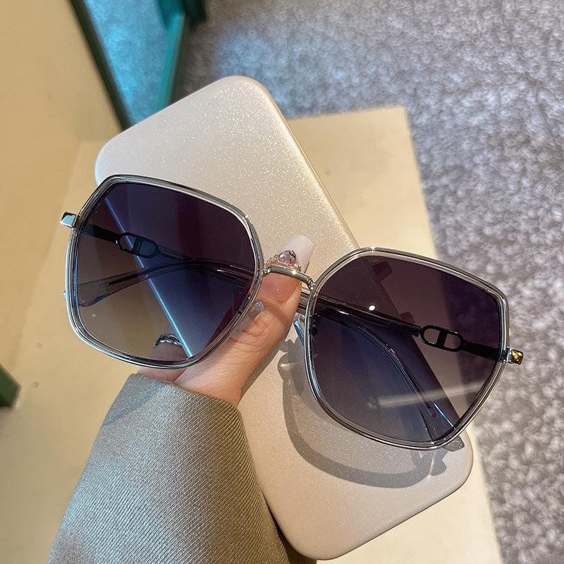 European American Style Sun Glasses For Men Women Polygon Shape Designer Sunglasses Women Uv400 Protection Outdoor Sunglass