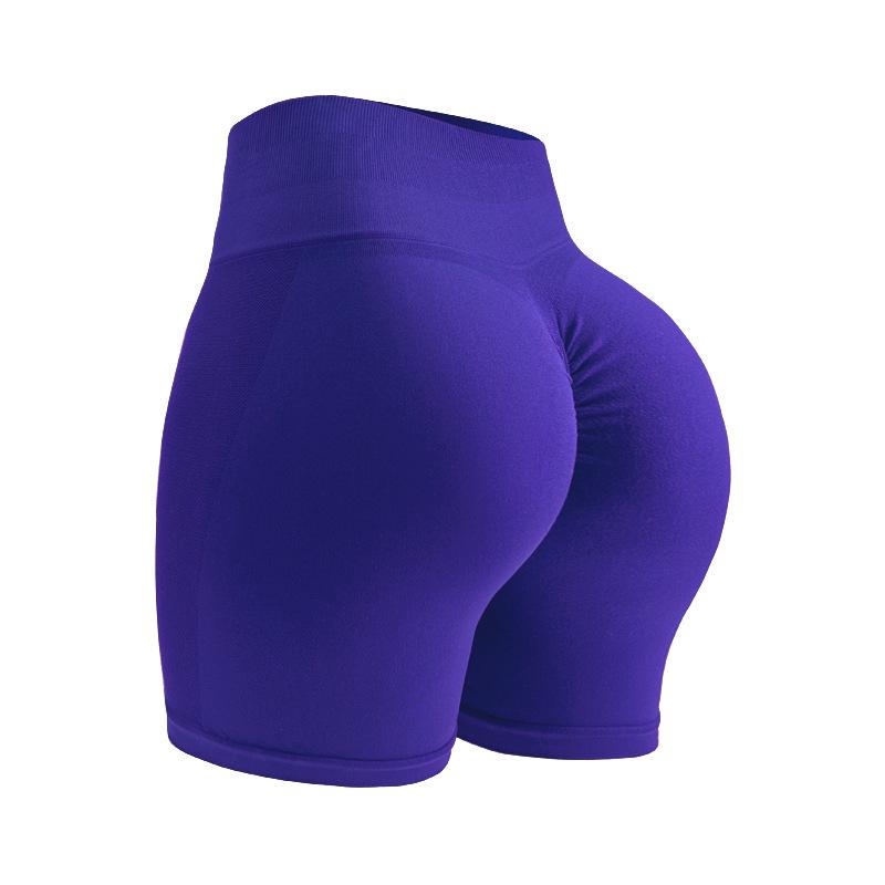 Seamless High Waist Yoga Shorts: Butt-Lifting, Hip-Tightening Fitness Wear for Women