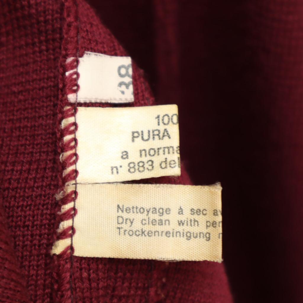 CELINE 80s 90s Made in Italy Wool Blend Old Long sleeve cardigan Setup 38 Women Used