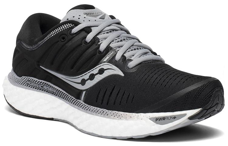 Women's Sneakers Saucony Hurricane Low top Running Shoes Women's Black White