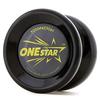 Yo-Yo One Star Beginner's DVD Included (Starter Set - Clear Black) by YoYoFactory