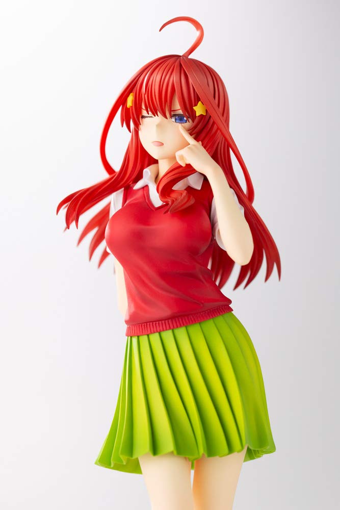 Limitovaná edice Quintessential Quintuplets Satsuki Nakano - lakovaná PVC figurka s plachým obličejem [Kotobukiya 1/8] (s díly)