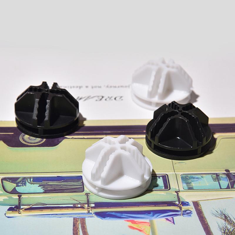 10 Pezzi Connettori per Scaffali a Griglia Metallica Fai da Te Connettori a Cubo in Plastica per Armadio Guardaroba Scarpiera Contenitore per Biancheria