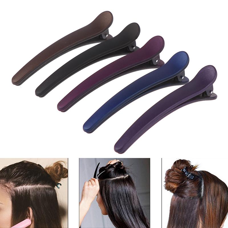 1Pcs Women Non-Slip Plastic Duckbill Alligator Hairpin Hair Clip Barrette Clamp